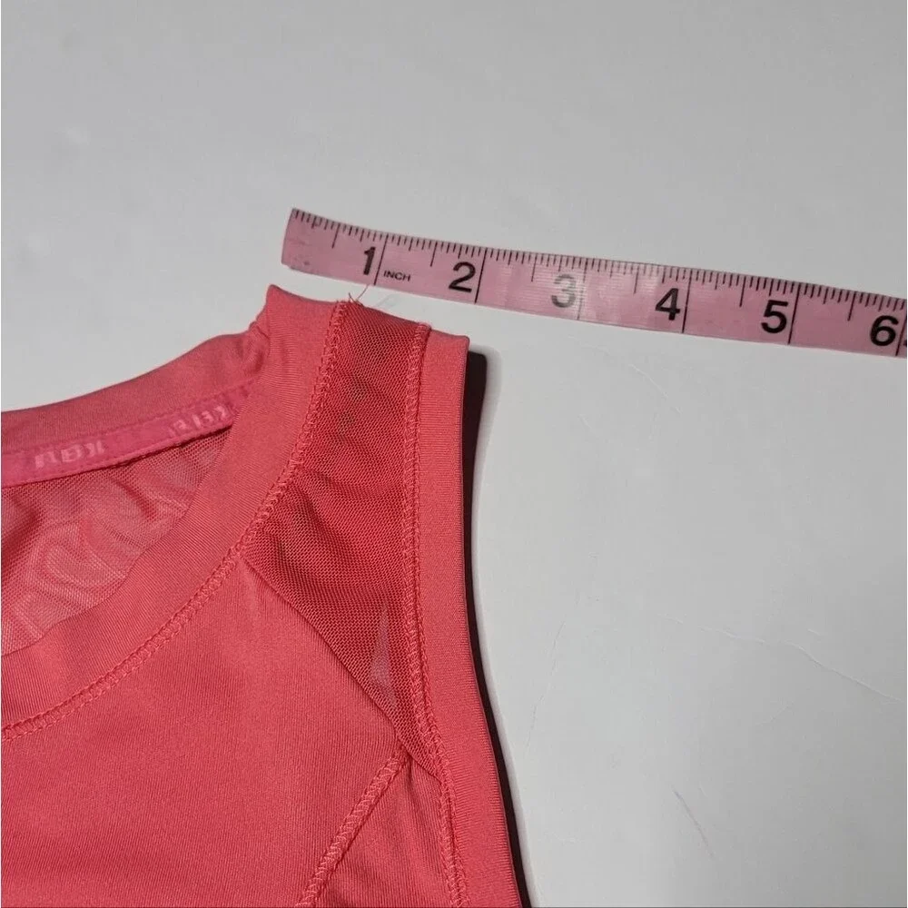 RBX Coral Pink Athletic Tank Top Mesh Back Size XL